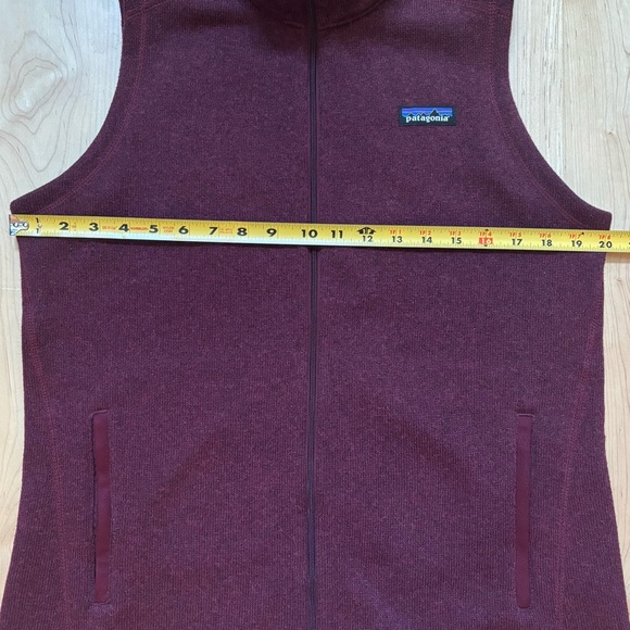 Patagonia Better Sweater Fleece Vest in Chicory Red Maroon - Picture 11 of 11